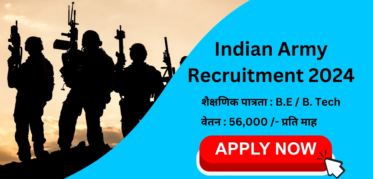 Indian Army Recruitment 2024