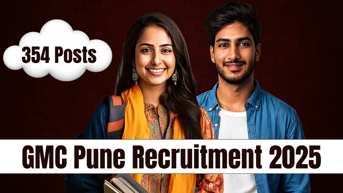GMC Pune Recruitment 2025