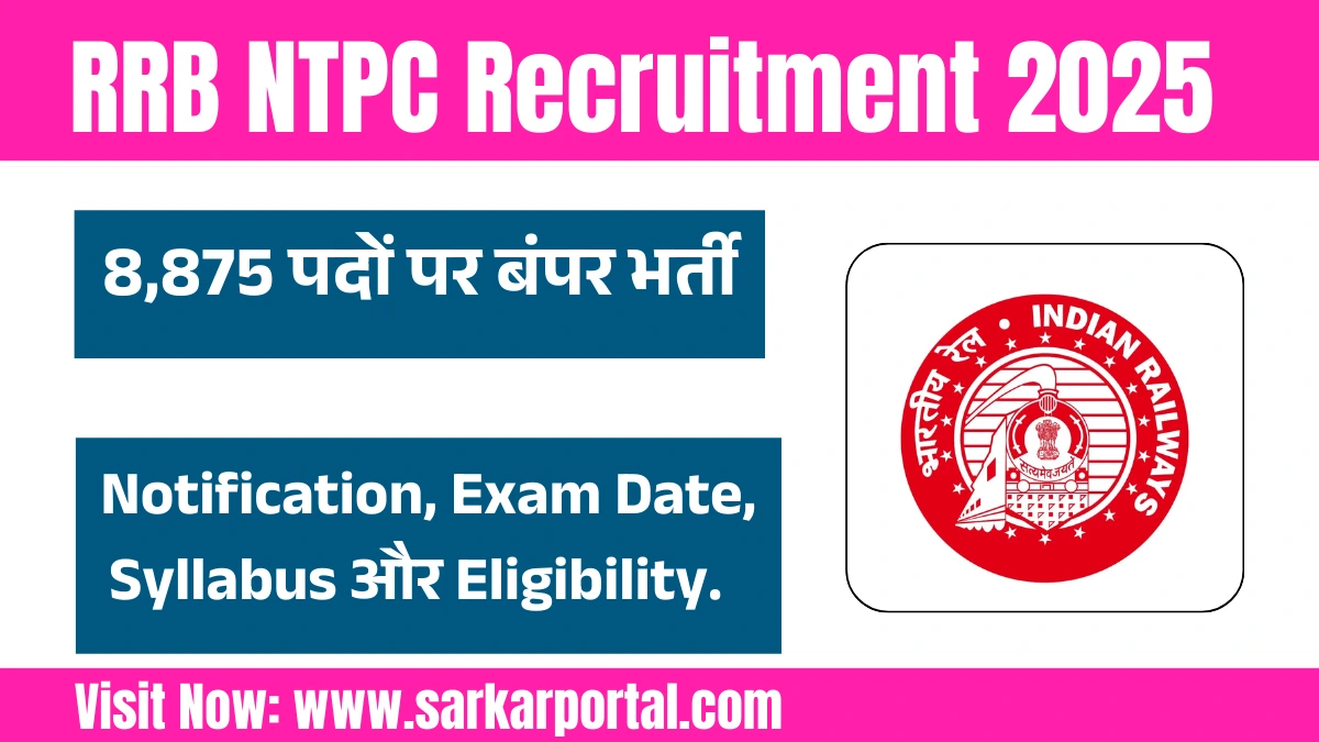 RRB NTPC Recruitment 2025